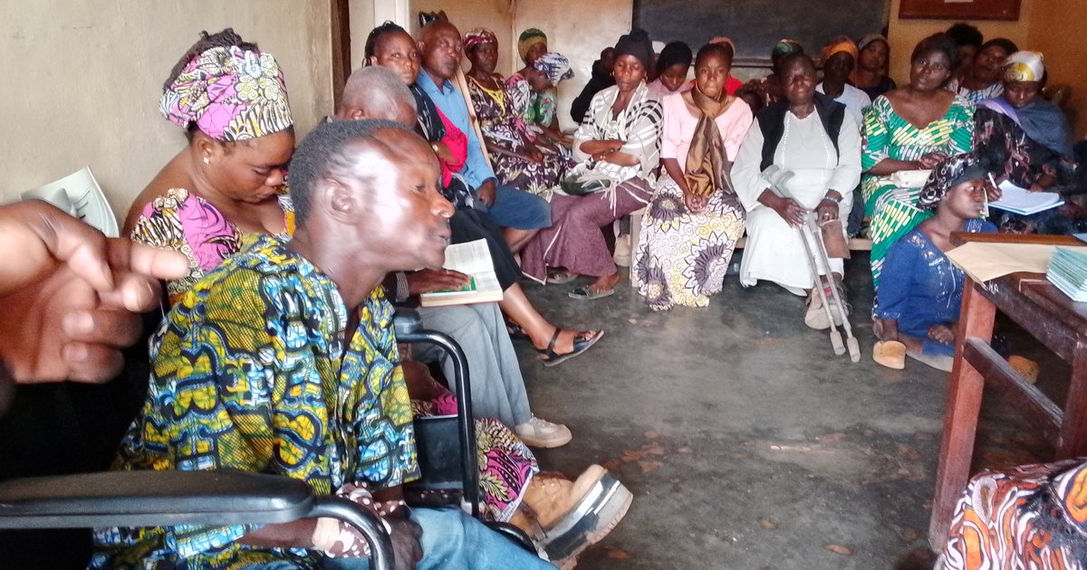 Butembo : Tête à tête entre les personnes vivant avec handicap et les délégués de la Musacom